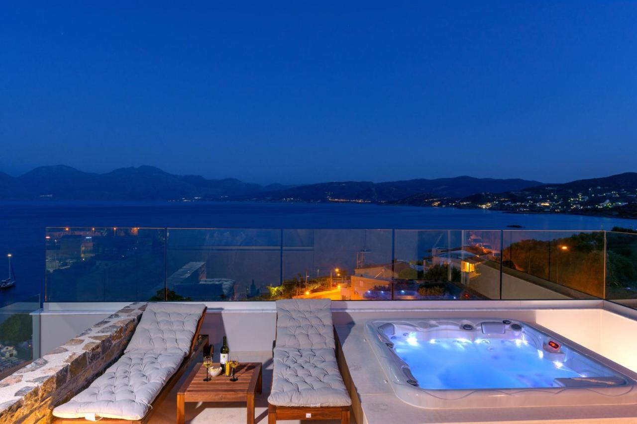 Indigo Luxury Apartment Ágios Nikólaos Eksteriør bilde