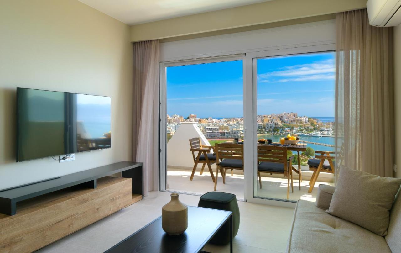 Indigo Luxury Apartment Ágios Nikólaos Eksteriør bilde